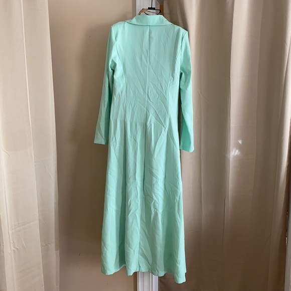 Mint Full Length Blazer - Picture 3 of 7